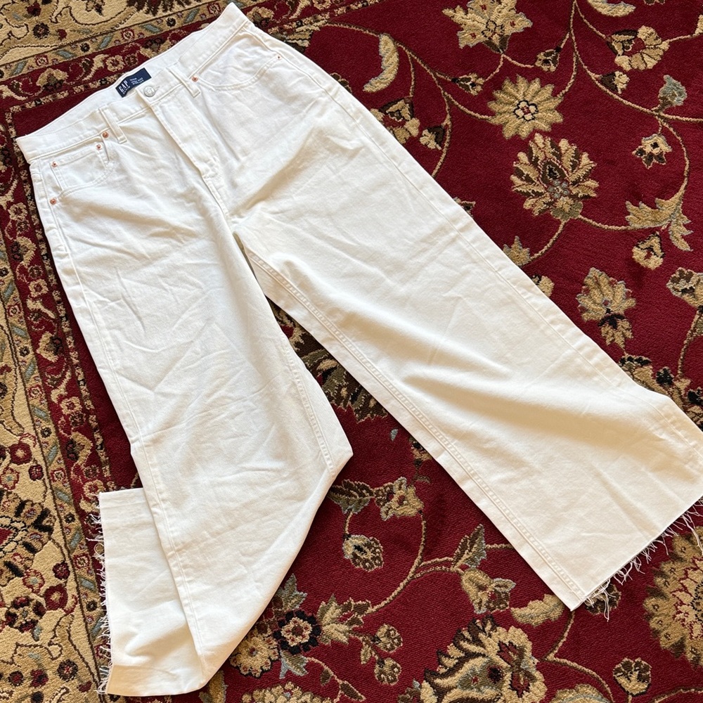 GAP High Rise wide-leg denim jeans